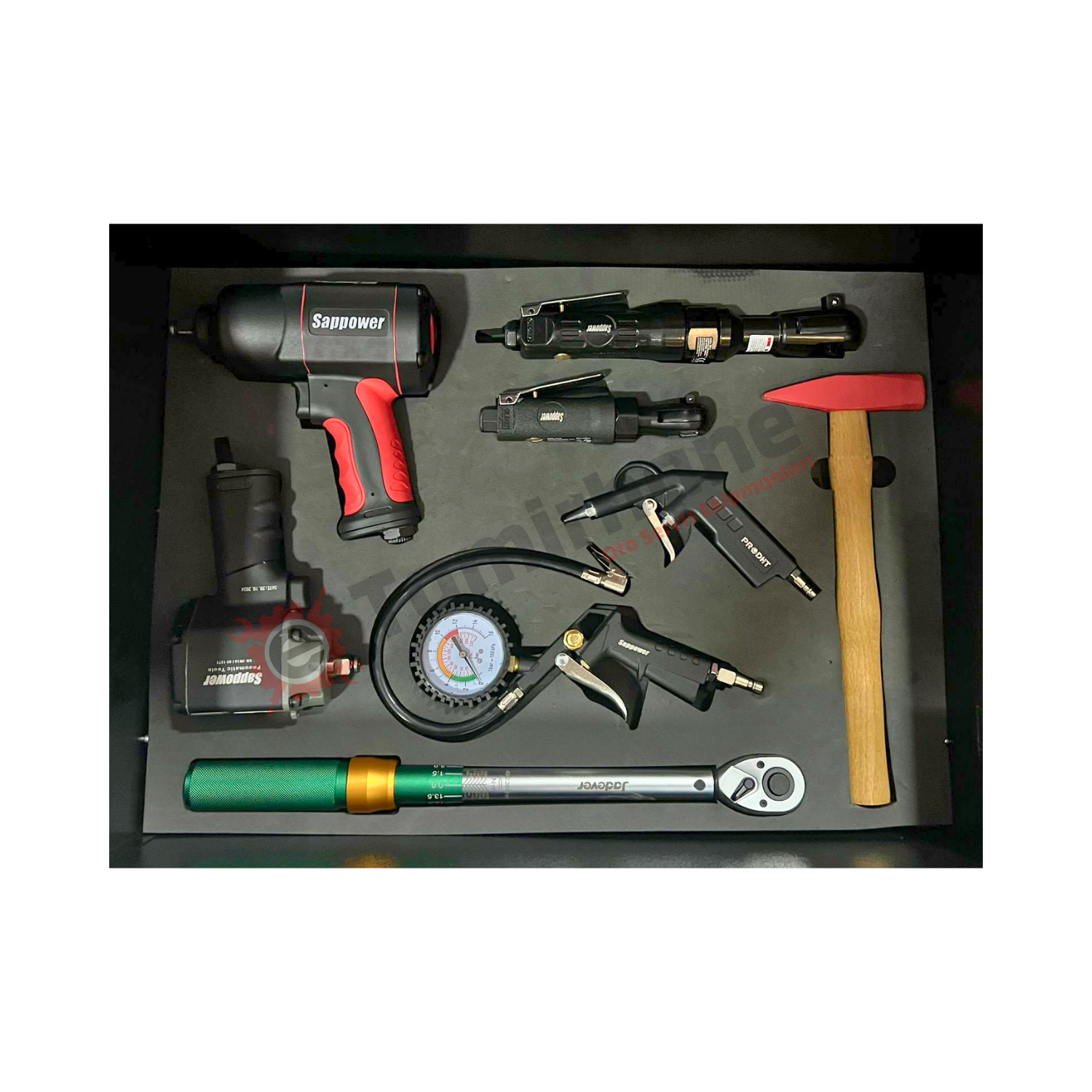 7 Çekmeceli 370 Parça Dolu Takım Arabası