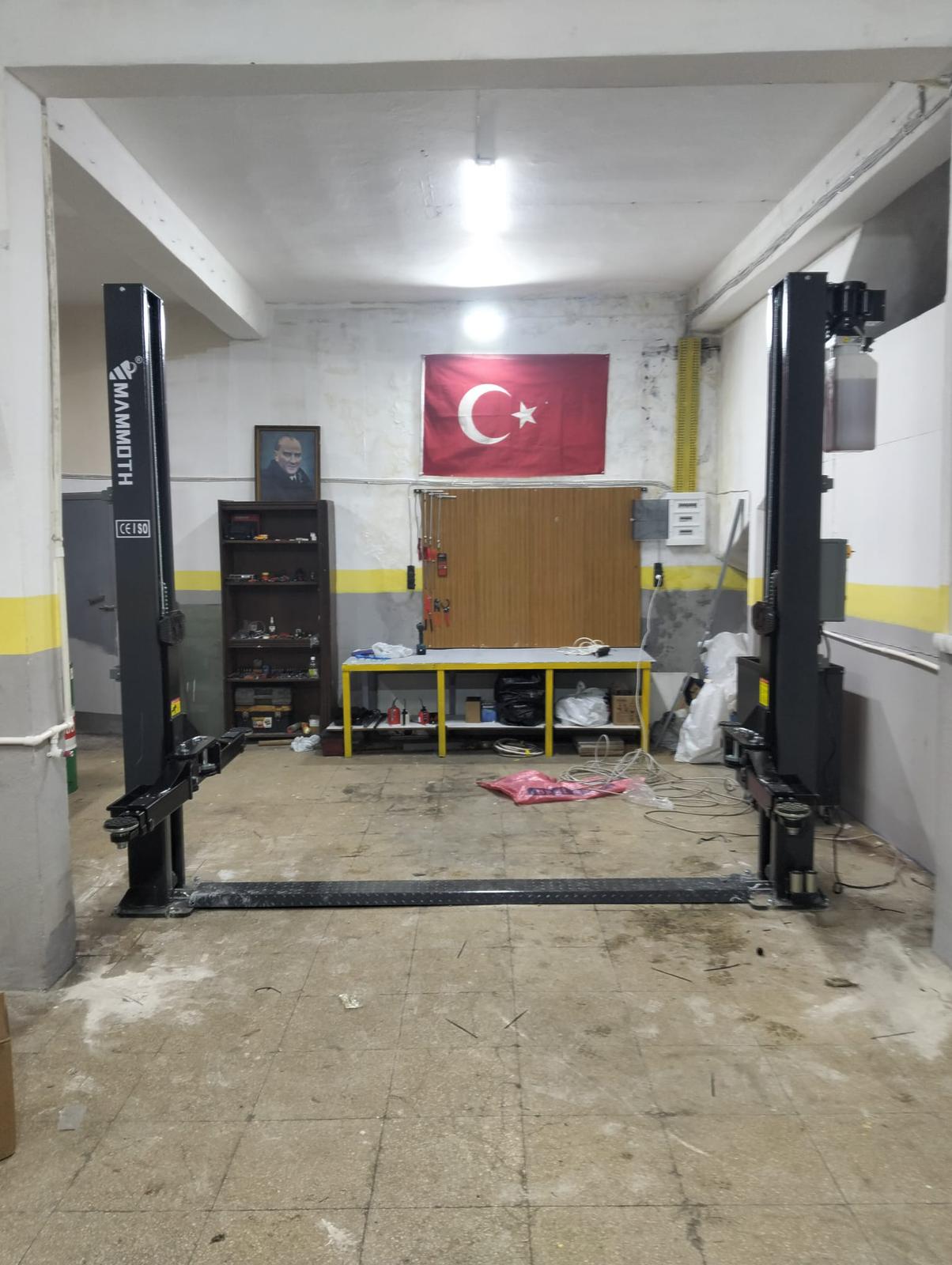 4 Ton Tam Otomatik Hidrolik Lift