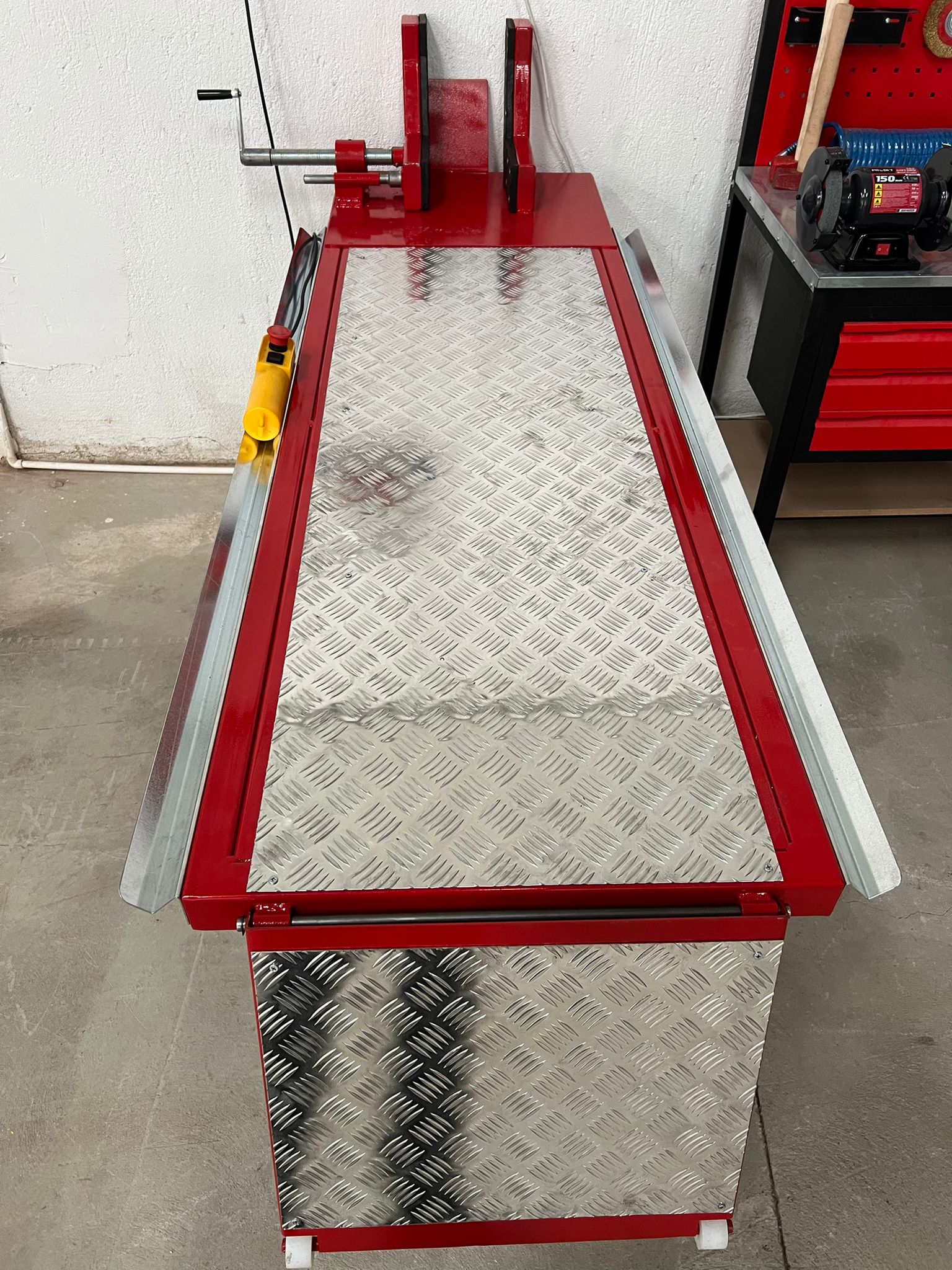 500 KG HALATLI, MEKANİK KİLİTLİ MOTORSİKLET LİFTİ