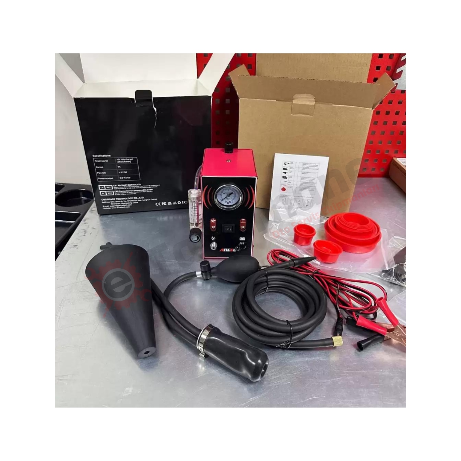 Araç Kaçak Duman Test Cihazı