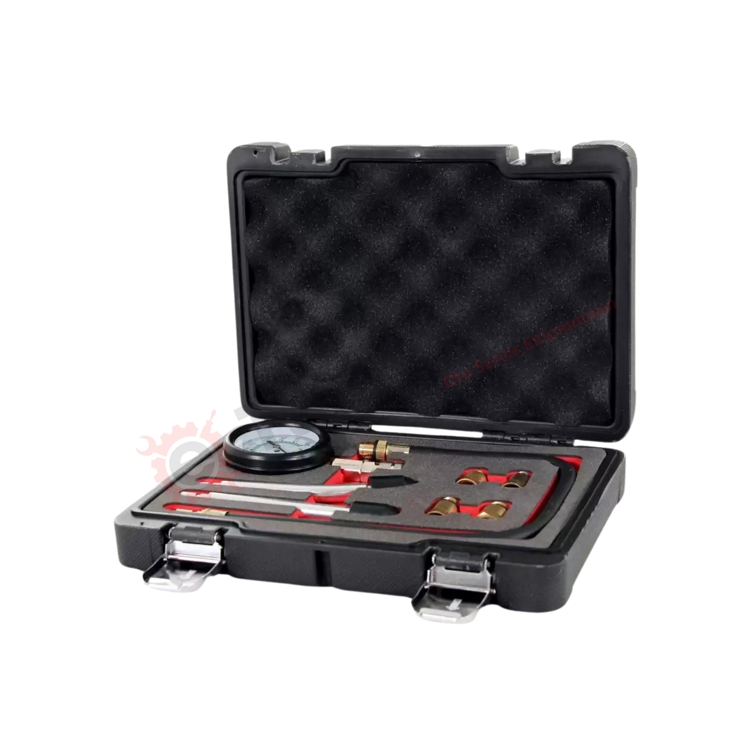 Kompresyon Test Kiti Benzin (0-20BAR, M10X1.0,M12X1.25,M14X1.25,M18X1.5)