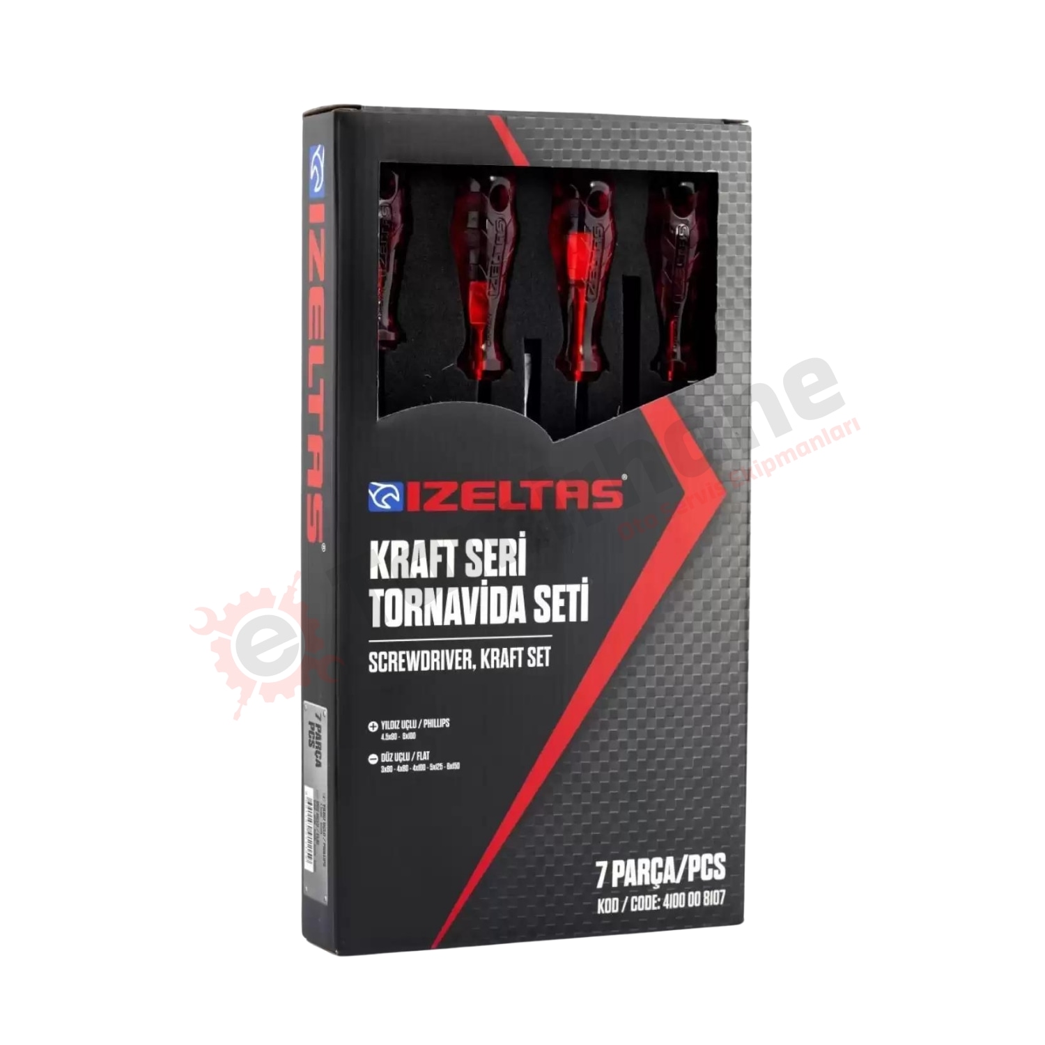 Kraft Seri Tornavida Seti 7 Parça