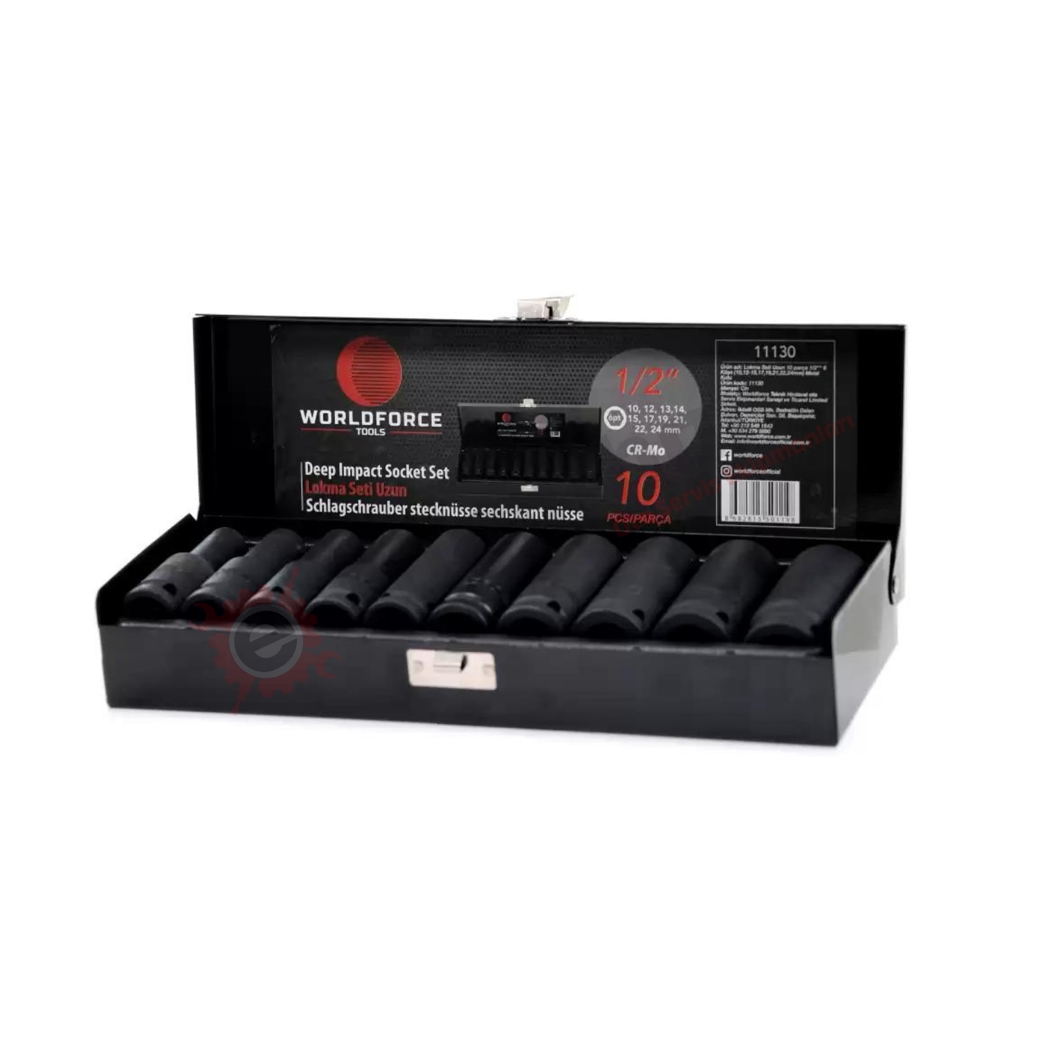 Lokma Seti Uzun 10 Parça 1/2 6 Köşe