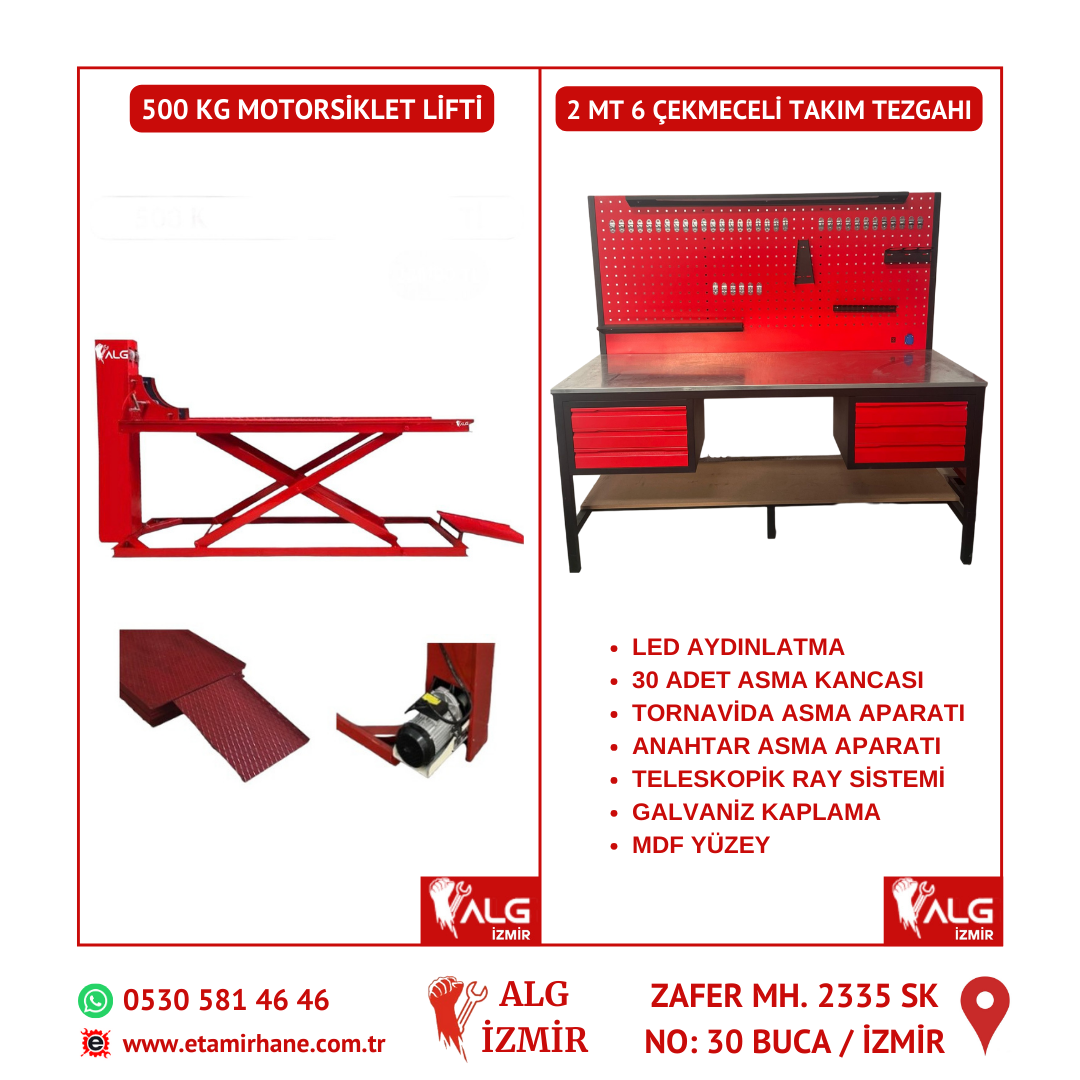 Motosiklet Servis Kurulum Paketi