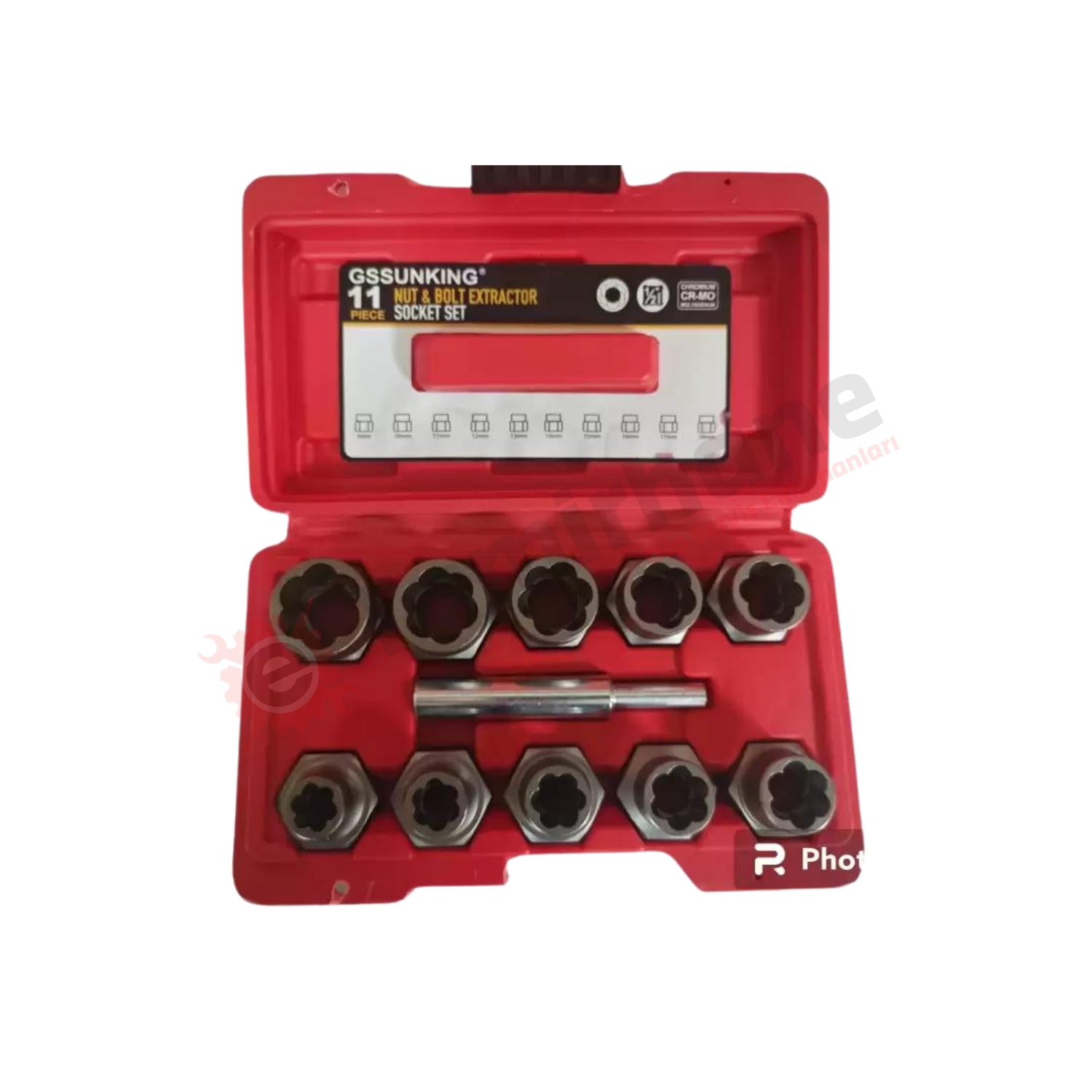 Yalama Civata Sökme Seti 1/2 11 Parça