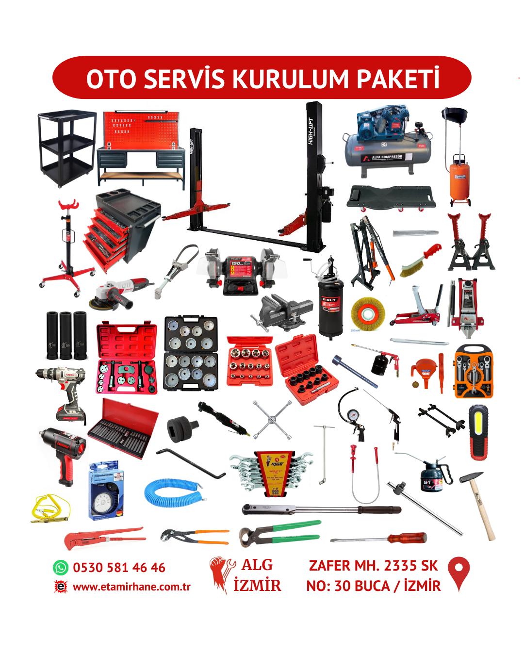 Oto Servis Kurulum Paketi
