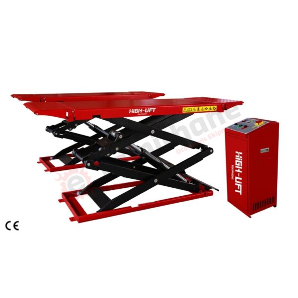 2 Metre 3500 Kg Makaslı Kilit Sistemli Lift