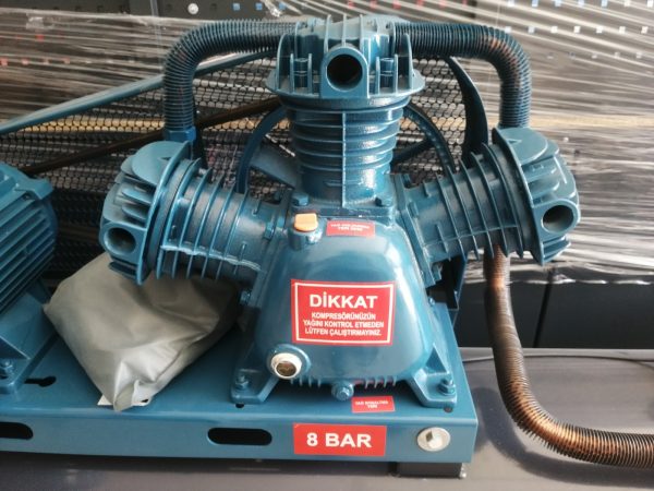 500 Litre 8 Bar Pistonlu Kompresör - Görsel 2