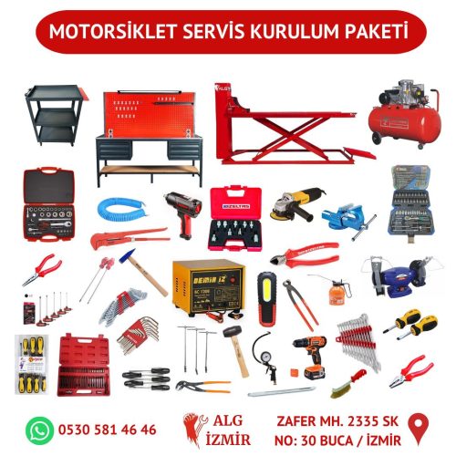 Motosiklet Servis Kurulum…