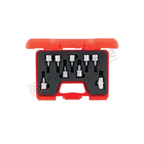 1/2'' Lokmalı Tork Uç Takımı 60 mm 9 Parça