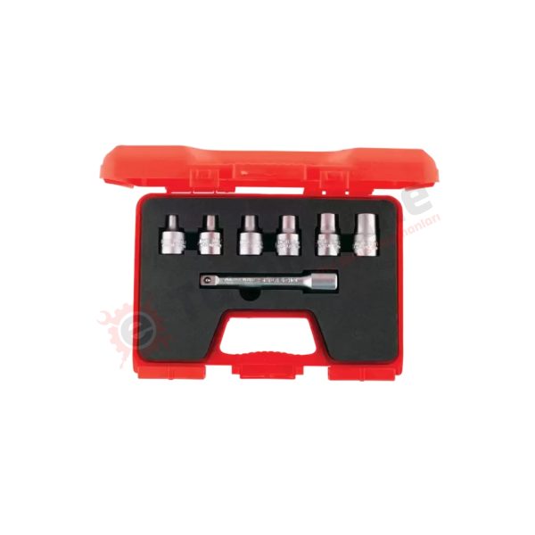 1/2'' Star Torx Lokma Anahtar Takımı 7 Parça