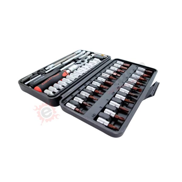 Lokma Takımı 46 Parça S-Ultra 1/4'' Uzatmalı Cırcır - Görsel 3